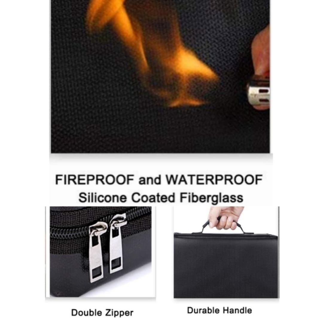Fireproof Battery Safe Storage Bag