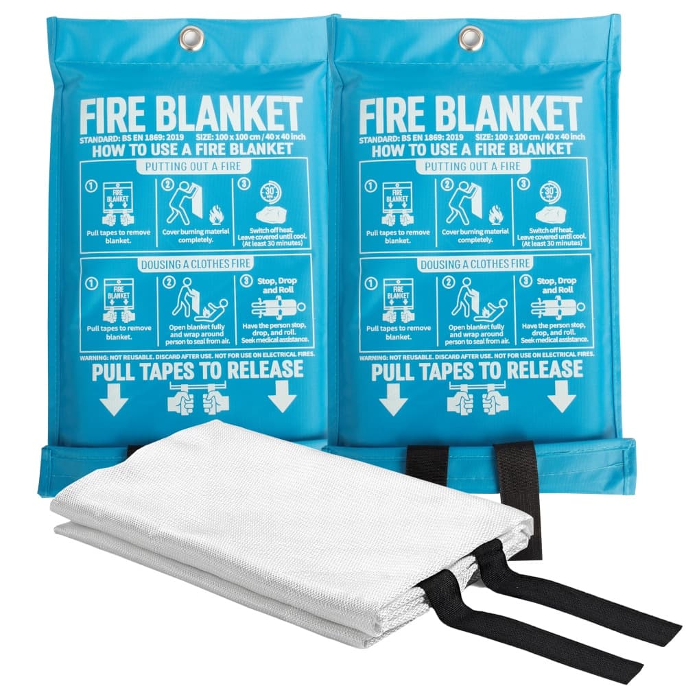 Fiberglass Fire Blanket safety fire fighting for Kitchen,Home,Car,Office,Warehouse